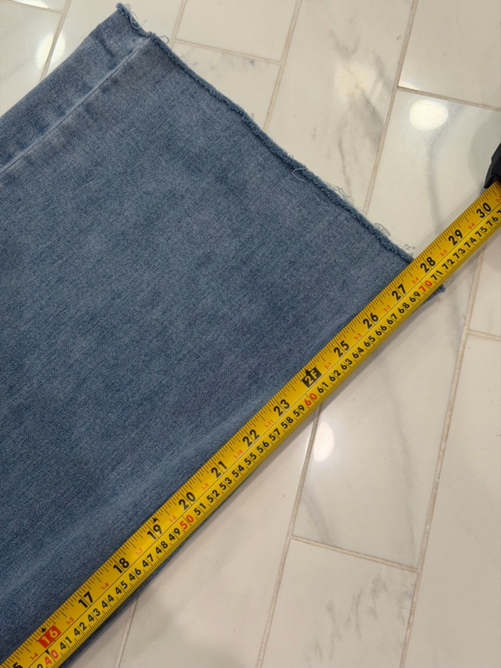 Easel Light Blue Wide-Leg High-Rise Jeans Size M - Picture 7 of 9